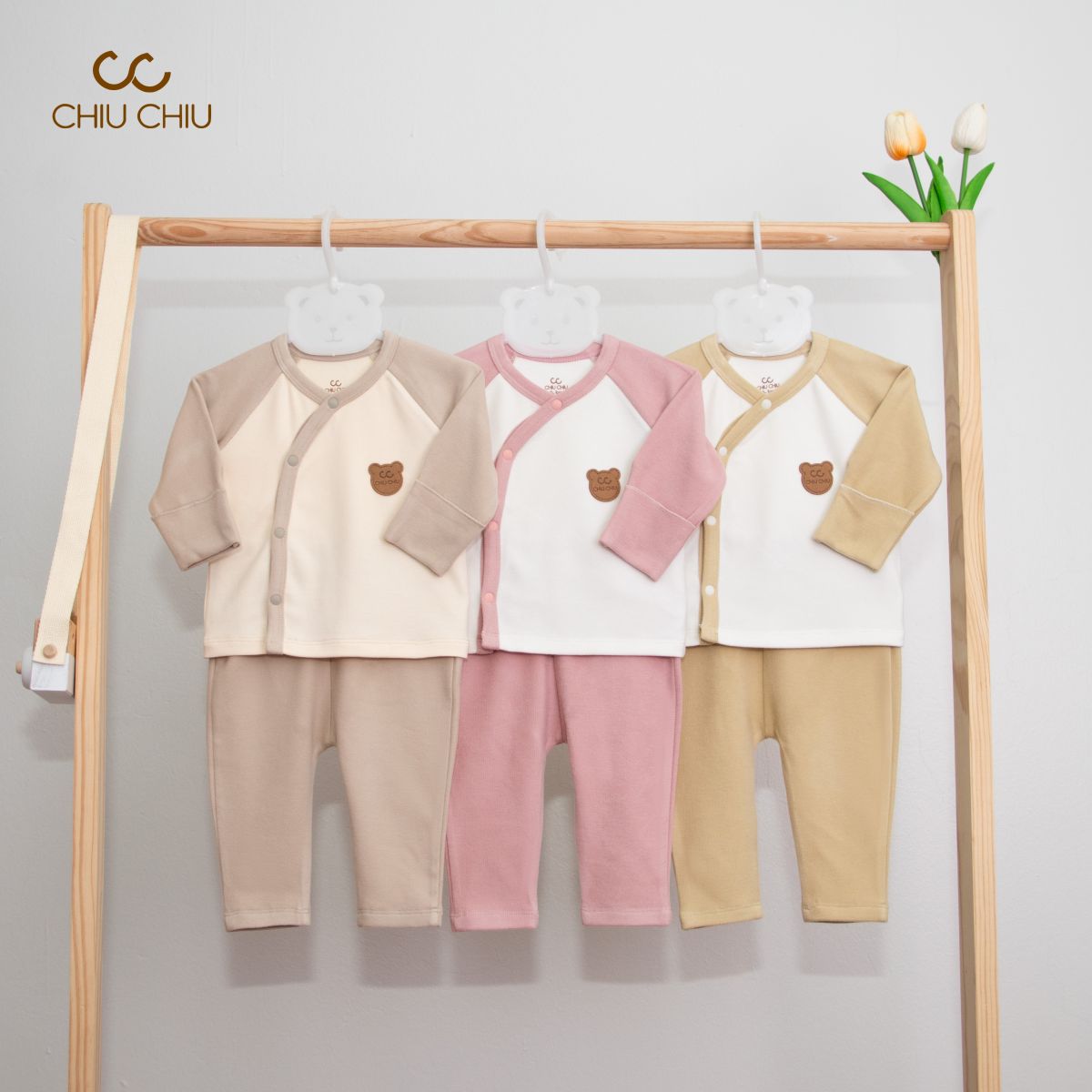  Bộ Sơ Sinh Dài Tay BCC 376 